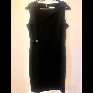 Calvin Klein Size 10 Black Dress.